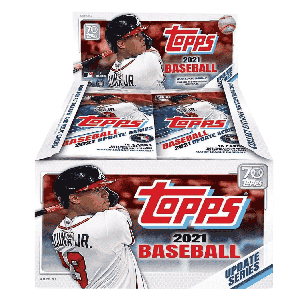 2021 Topps Update Baseball 24 Pack Retail Box