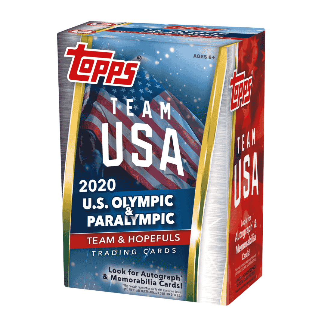 2021 Topps US Olympics & Paralympic Hopefuls Blaster Box