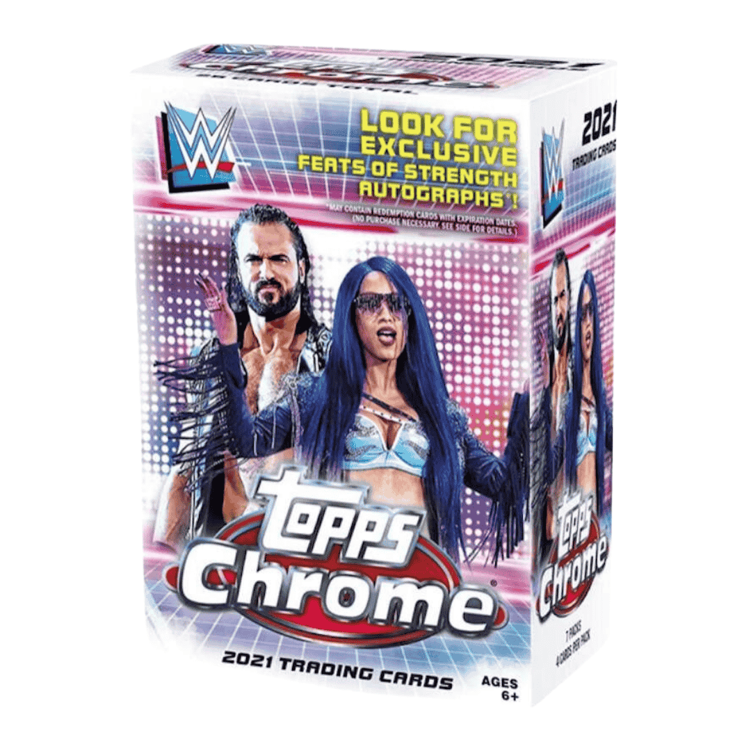 2021 Topps WWE Chrome Wrestling Blaster Box