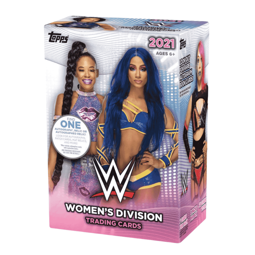 2021 Topps WWE Women's Division Blaster Box