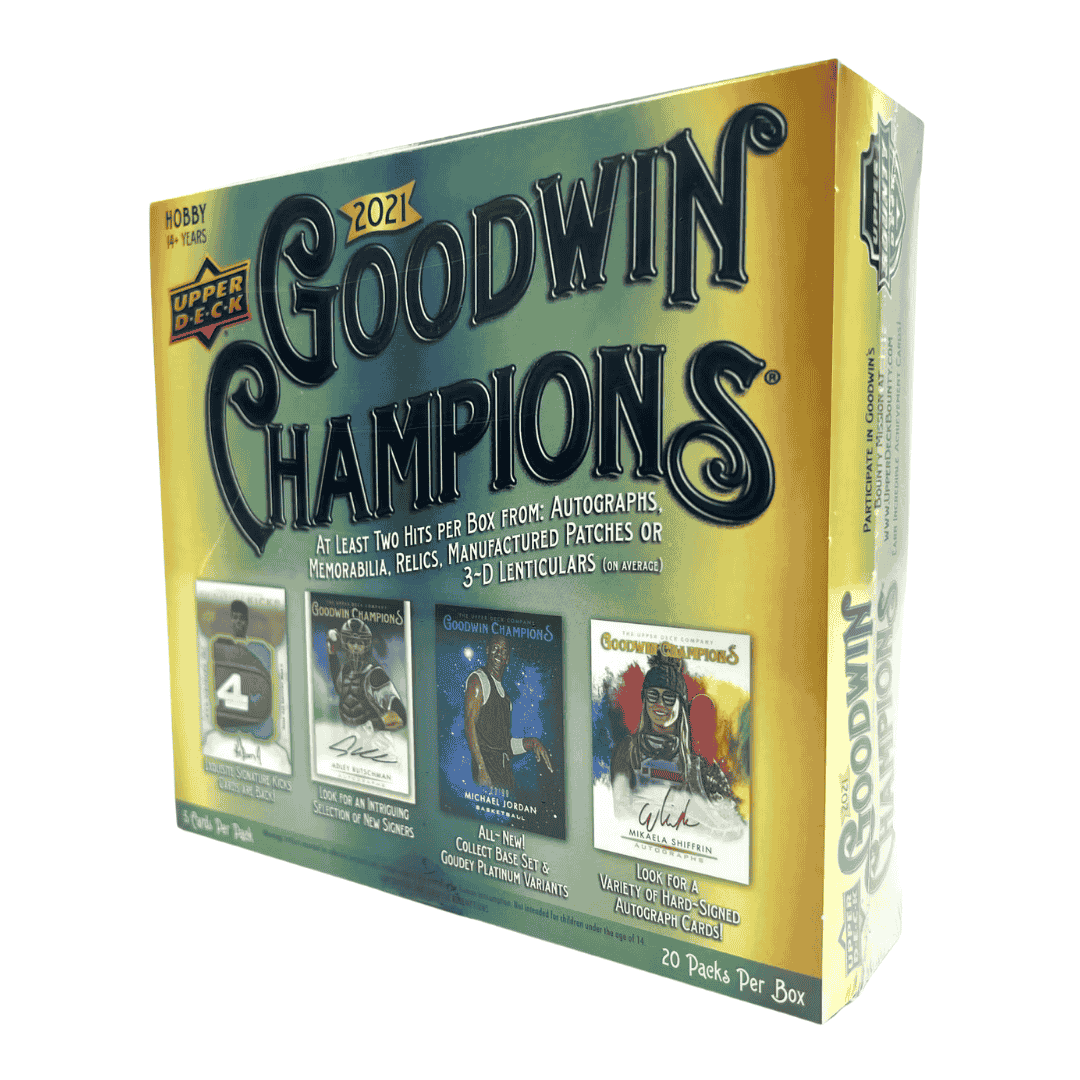 2021 Upper Deck Goodwin Champions Hobby Box