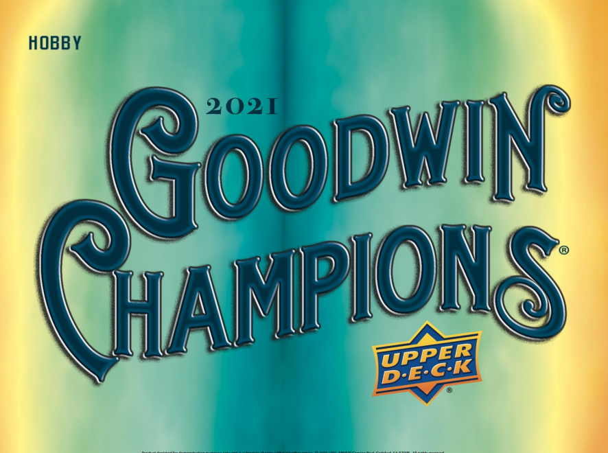 2021 Upper Deck Goodwin Champions Hobby CDD Exclusive Box
