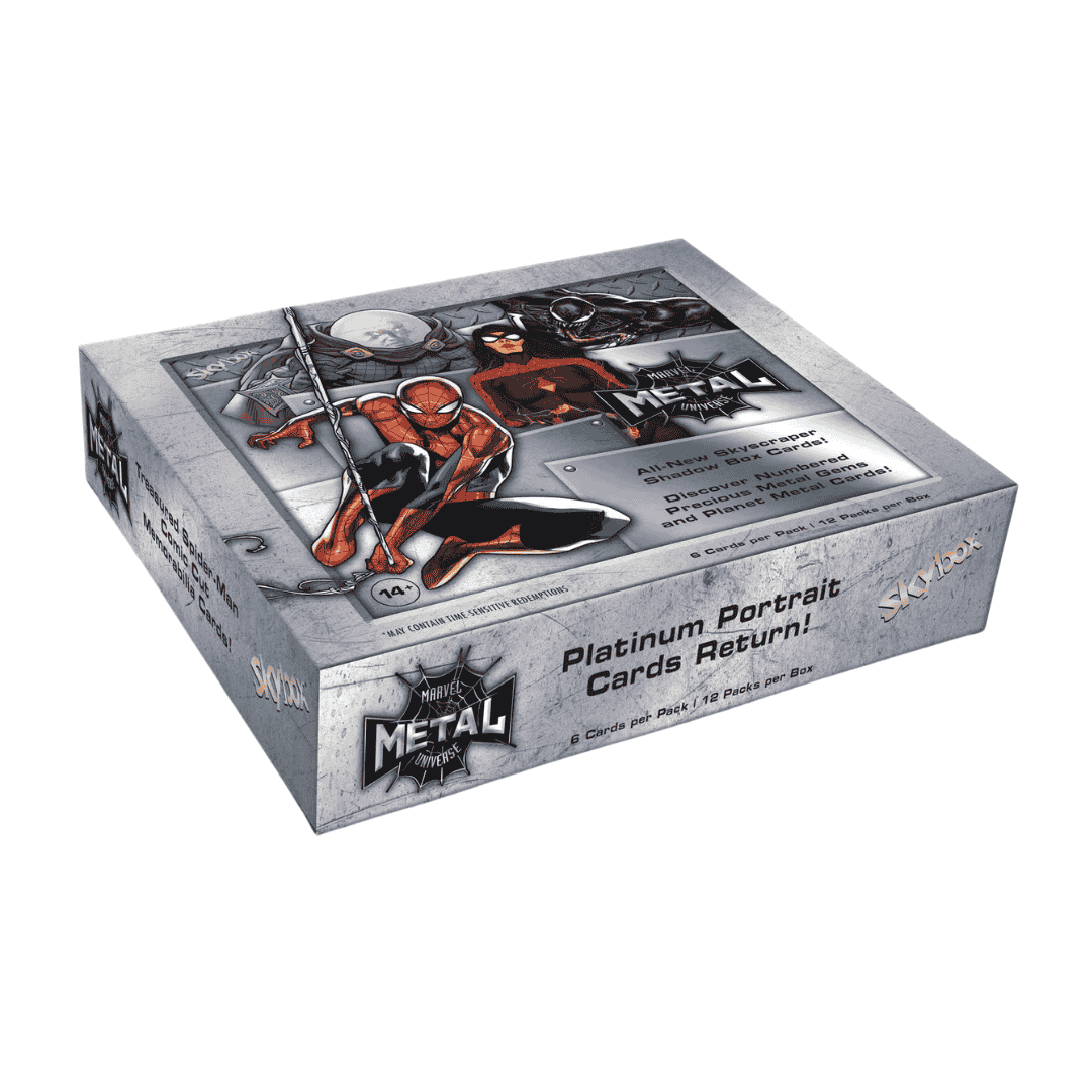 2021 Upper Deck Marvel Metal Universe Spider-Man Hobby Box