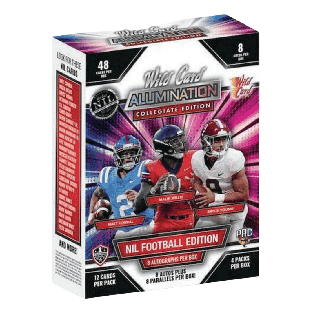 2021 Wild Card Alumination NIL Football Hobby Box