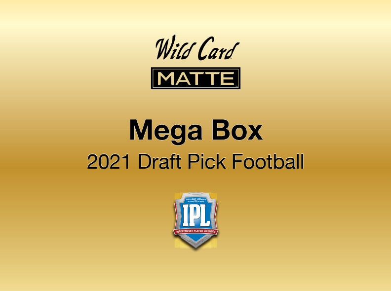 2021 Wild Card MATTE Football Mega 24-Box Case