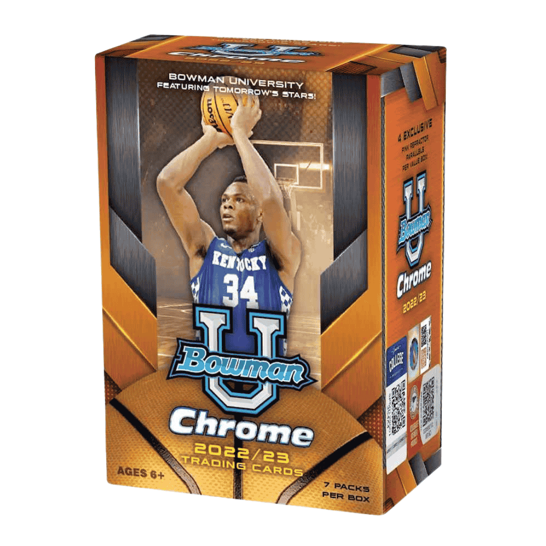 2022-23 Bowman University Chrome Basketball Blaster Box