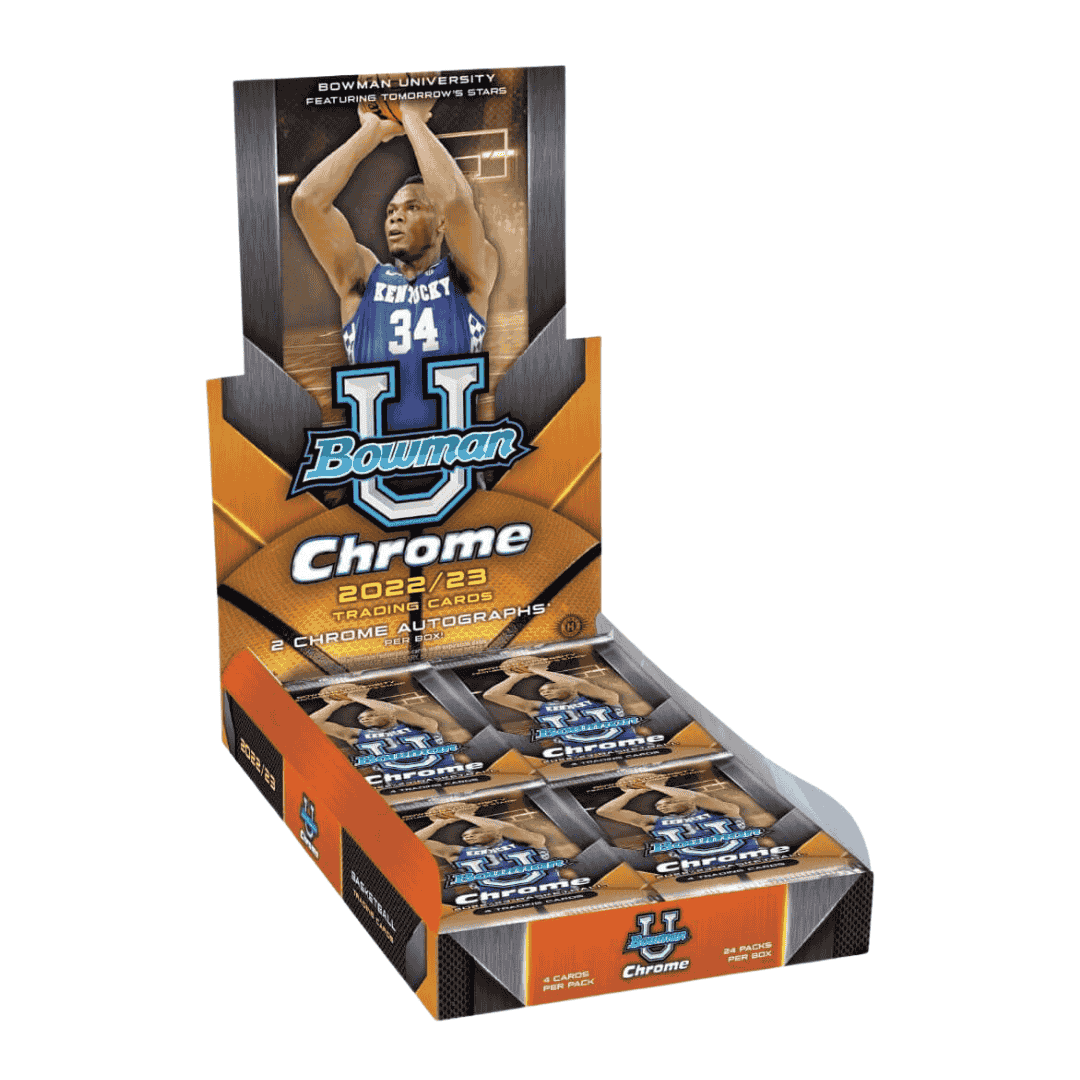 2022-23 Bowman University Chrome Basketball Hobby Box