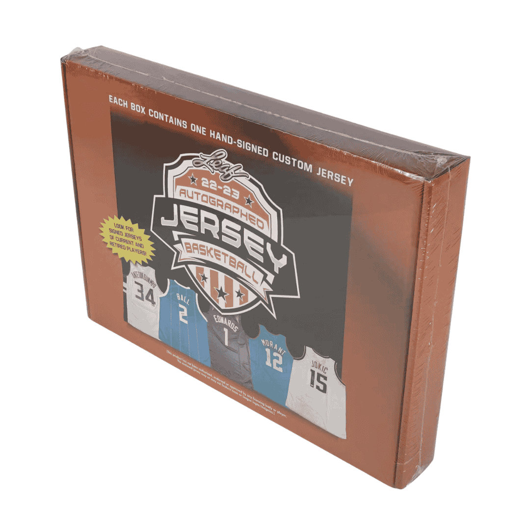 2022-23 Leaf Autographed Jersey Basketball Edition Box