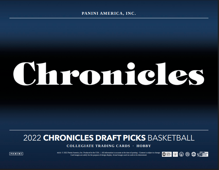 2022-23 Panini Chronicles Draft Picks Basketball Hobby Pack