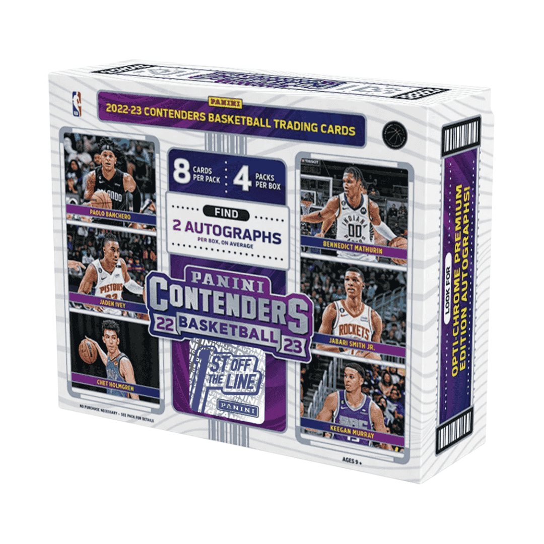 2022-23 Panini Contenders Basketball 1st Off The Line FOTL Hobby Box