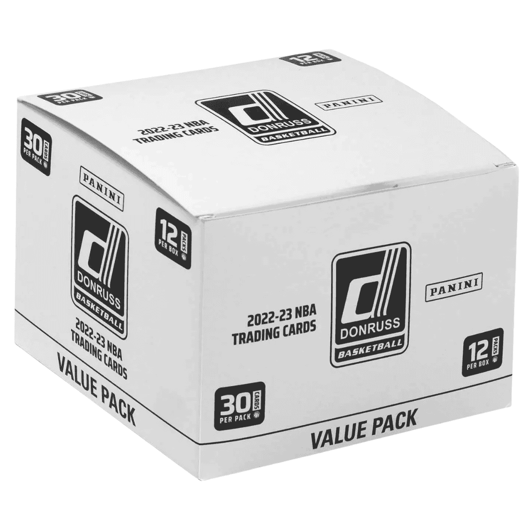 2022-23 Panini Donruss Basketball Jumbo Value 12-Pack Box - Holo Pink Laser