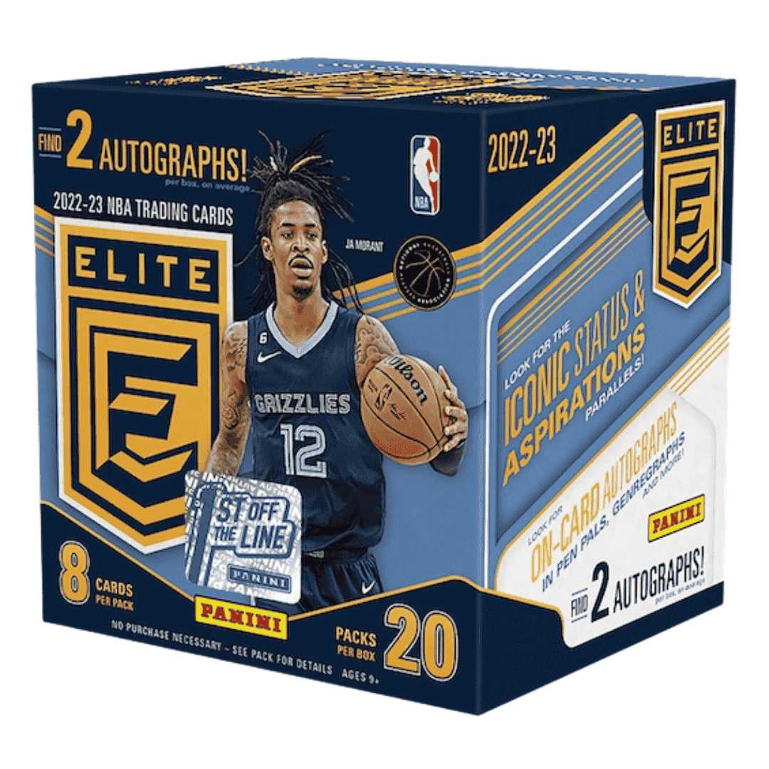2022-23 Panini Donruss Elite Basketball 1st Off The Line Hobby Box