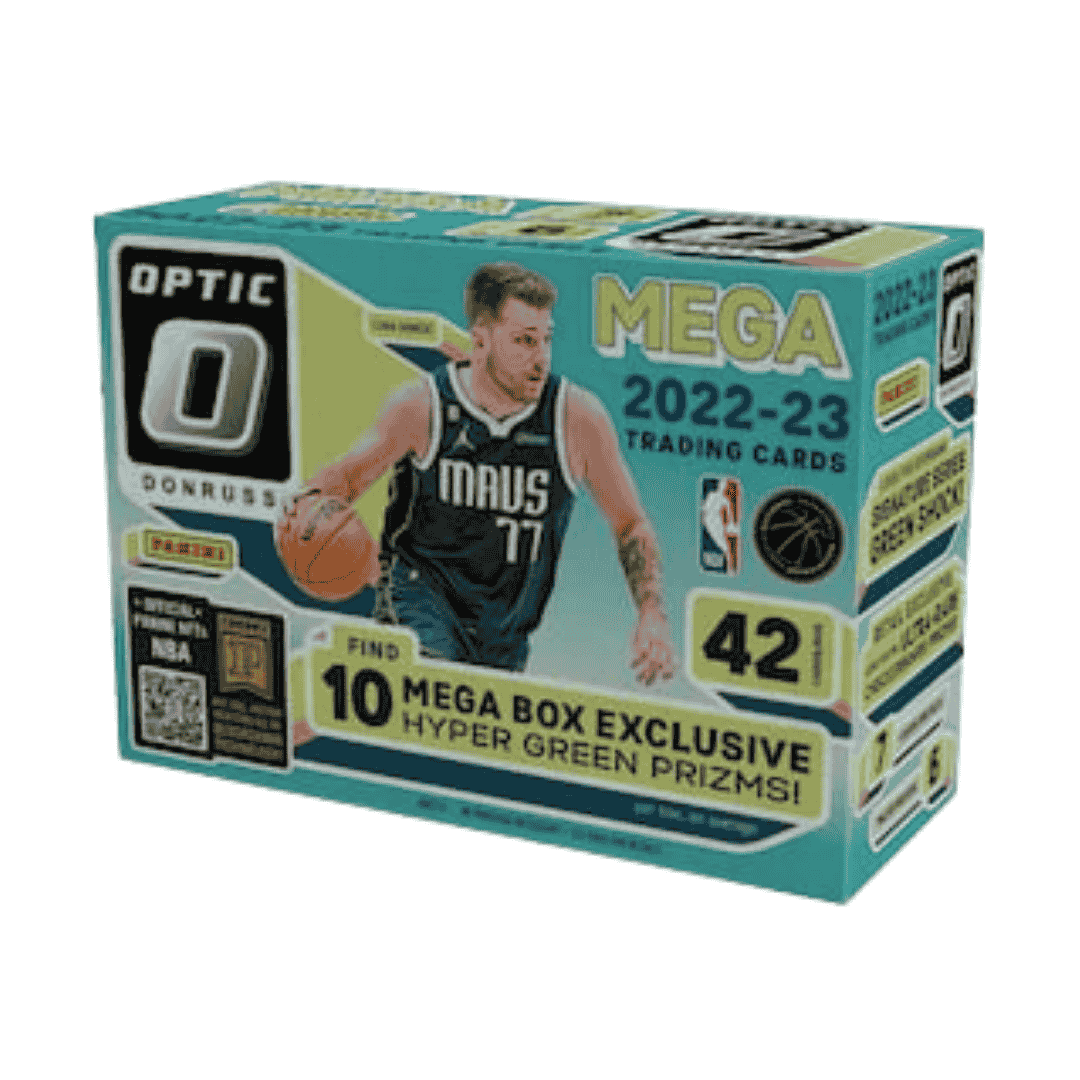 2022-23 Panini Donruss Optic Basketball Mega Box - Fanatics (Hyper Green Prizms)