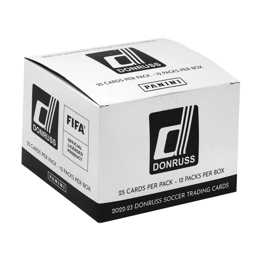 2022-23 Panini Donruss Soccer Value Pack 12-Pack Box