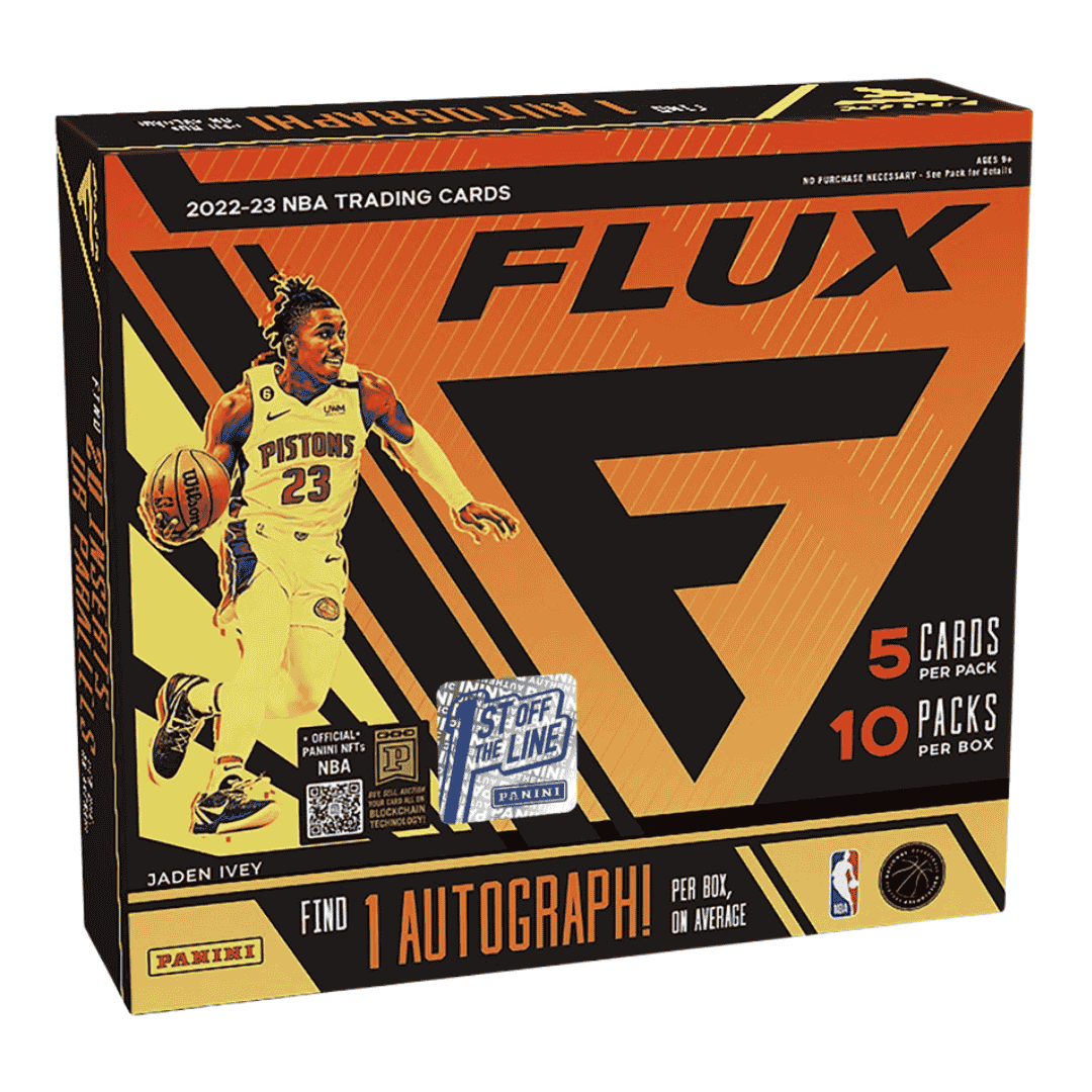 2022-23 Panini Flux Basketball Hobby Box - 1st Off The Line