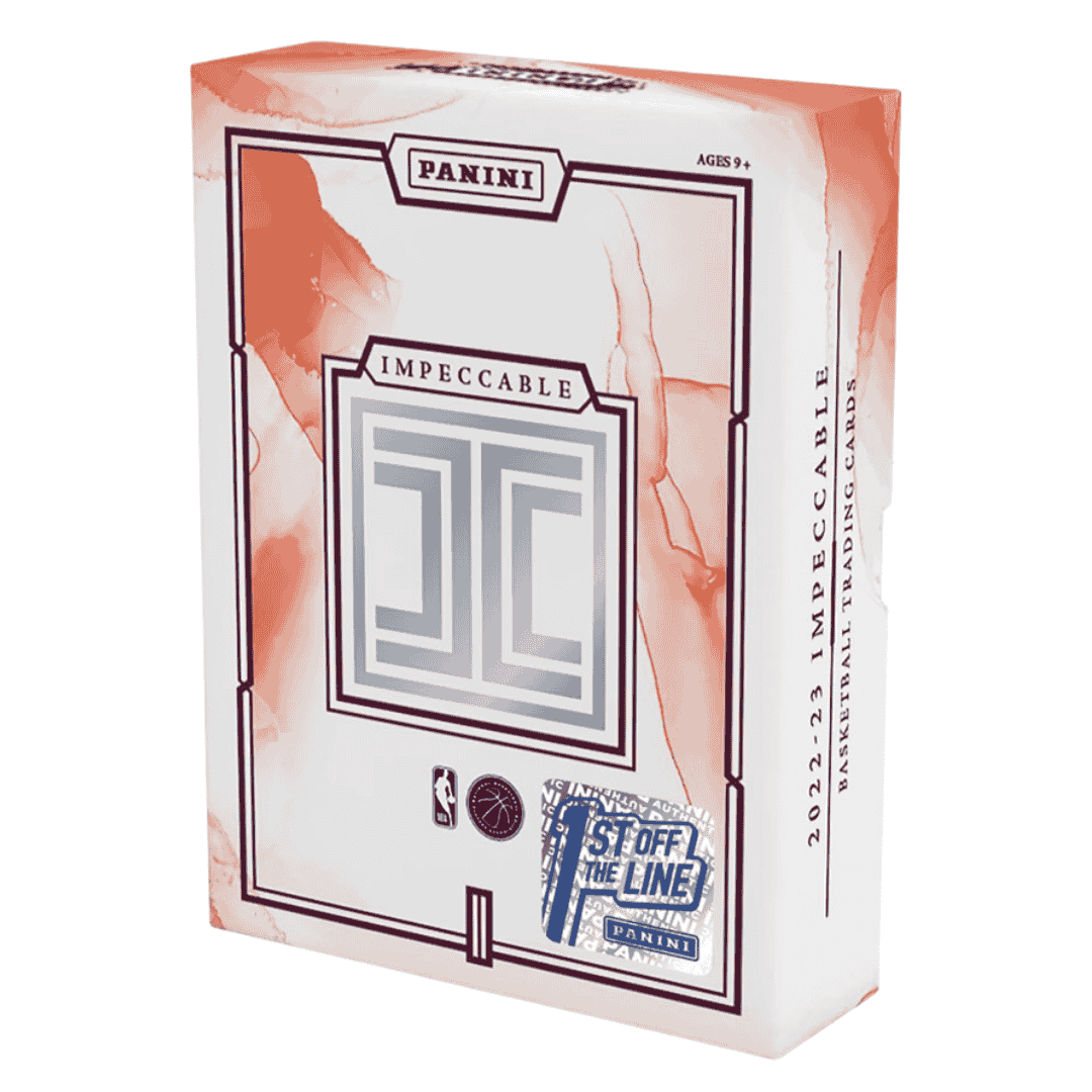 2022-23 Panini Impeccable Basketball Hobby Box - 1st Off The Line