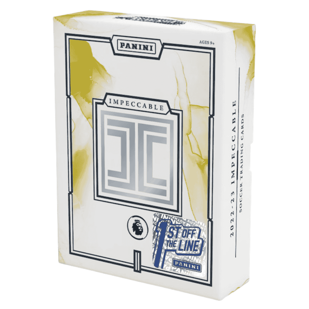 2022-23 Panini Impeccable Soccer 1st Off The Line Hobby Box