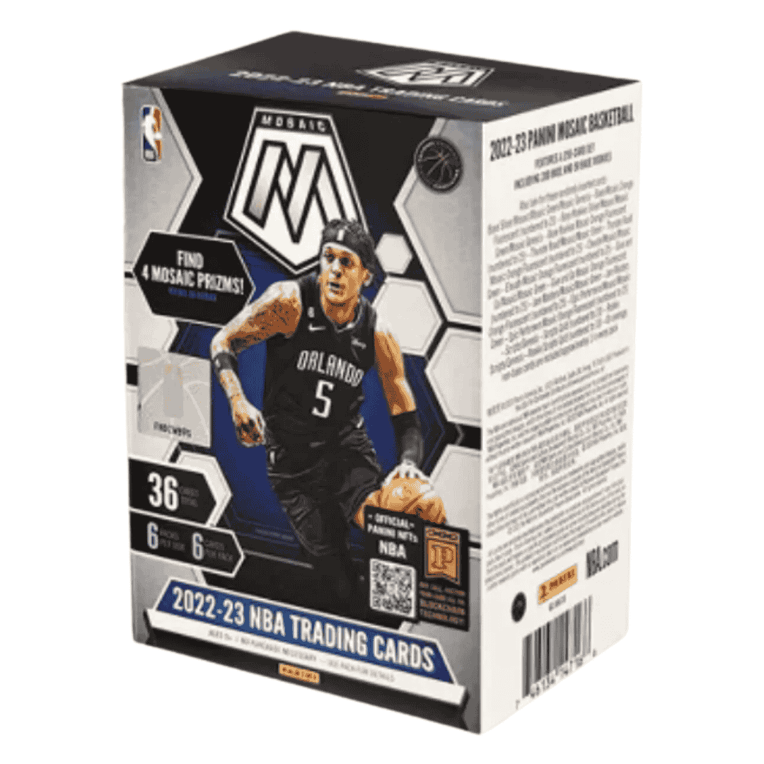2022-23 Panini Mosaic Basketball Fanatics Blaster Box (Green Ice Prizms)