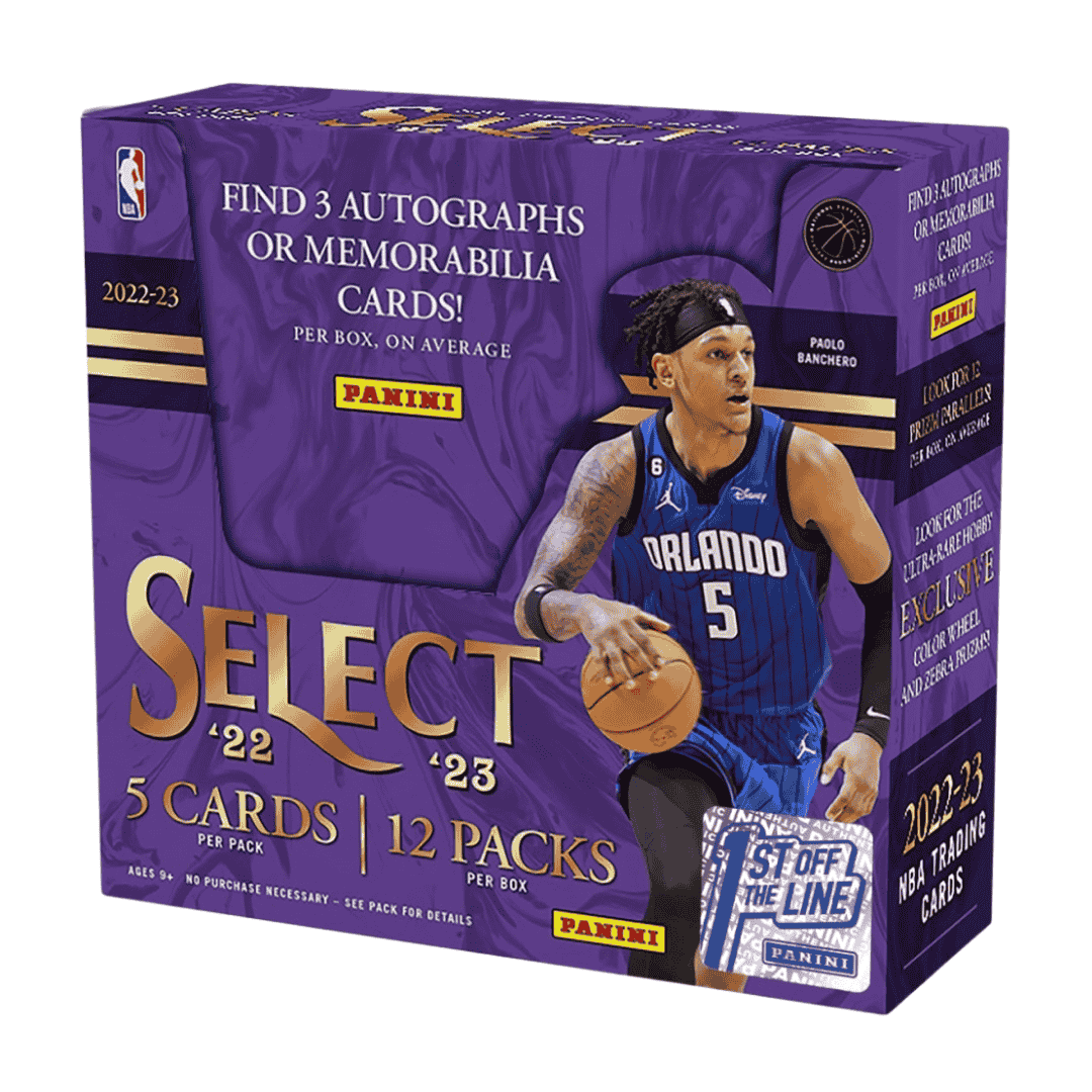 2022-23 Panini Select Basketball 1st Off The Line Hobby Box