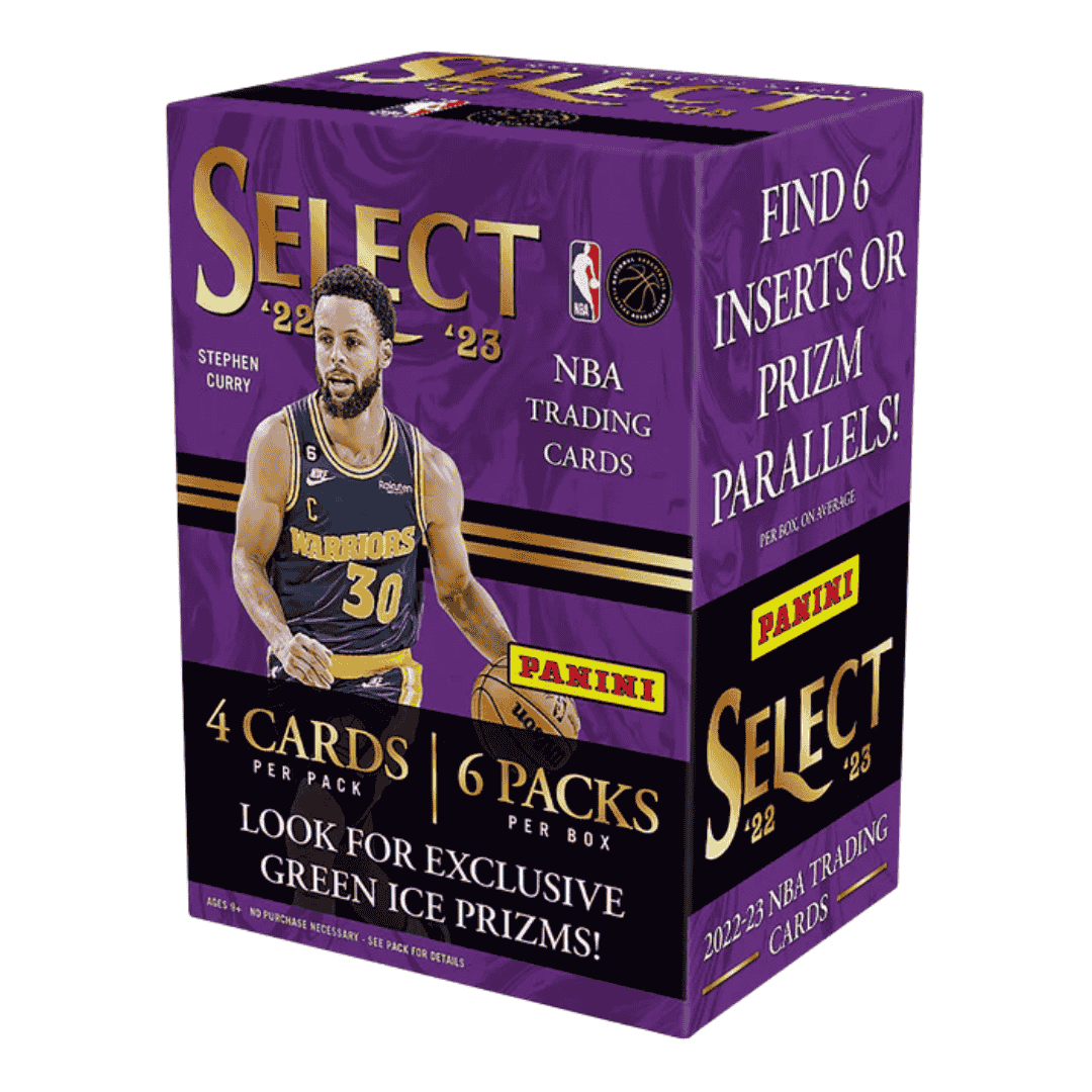 2022-23 Panini Select Basketball Fanatics Blaster Box (Green Ice Prizms)