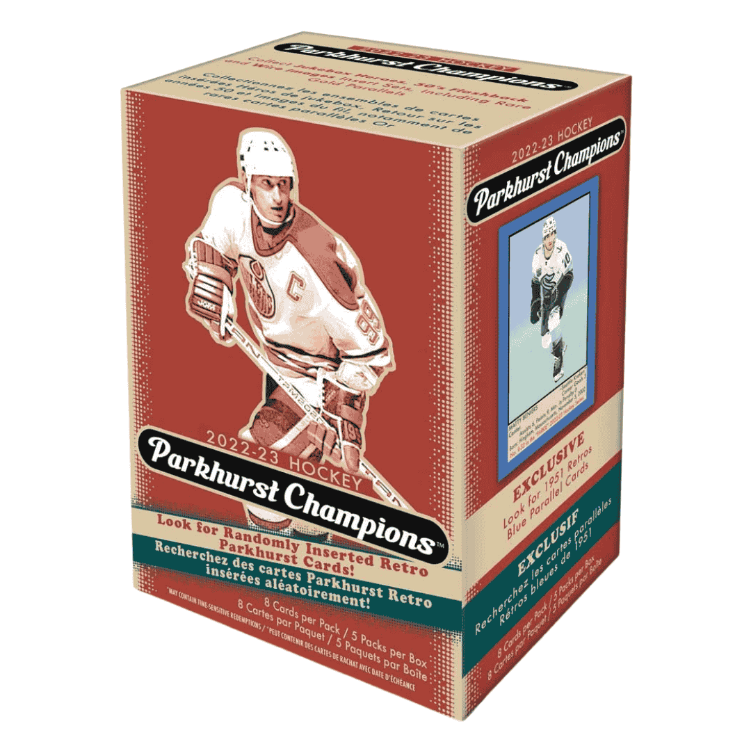 2022-23 Upper Deck Parkhurst Champions Hockey Blaster Box