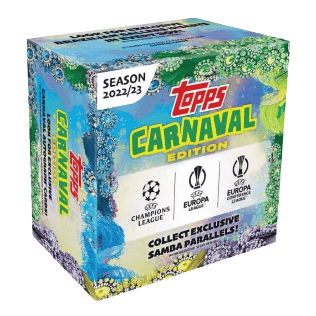 2022-23 Topps Carnaval Edition UEFA Club Competitions Soccer Hobby Box