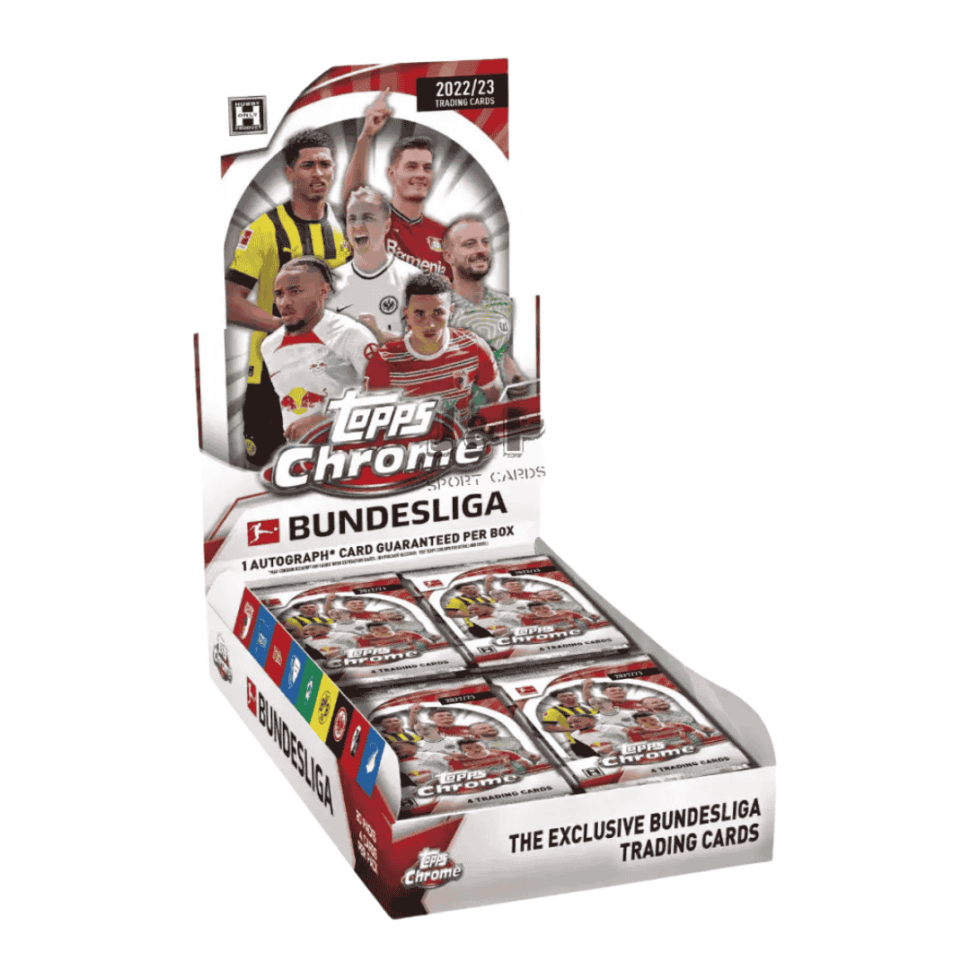 2022-23 Topps Chrome Bundesliga Soccer Hobby Box