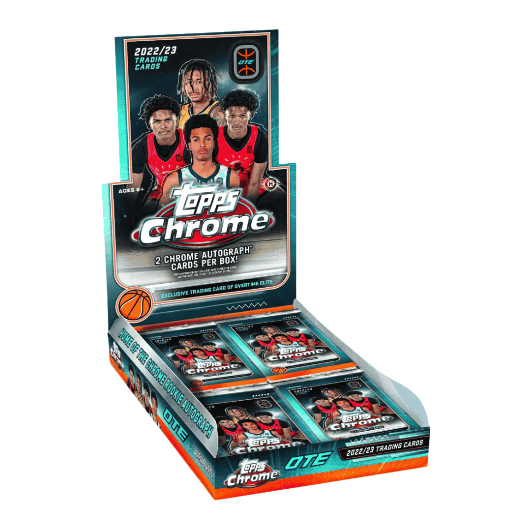2022-23 Topps Chrome Overtime Elite Basketball Hobby Box