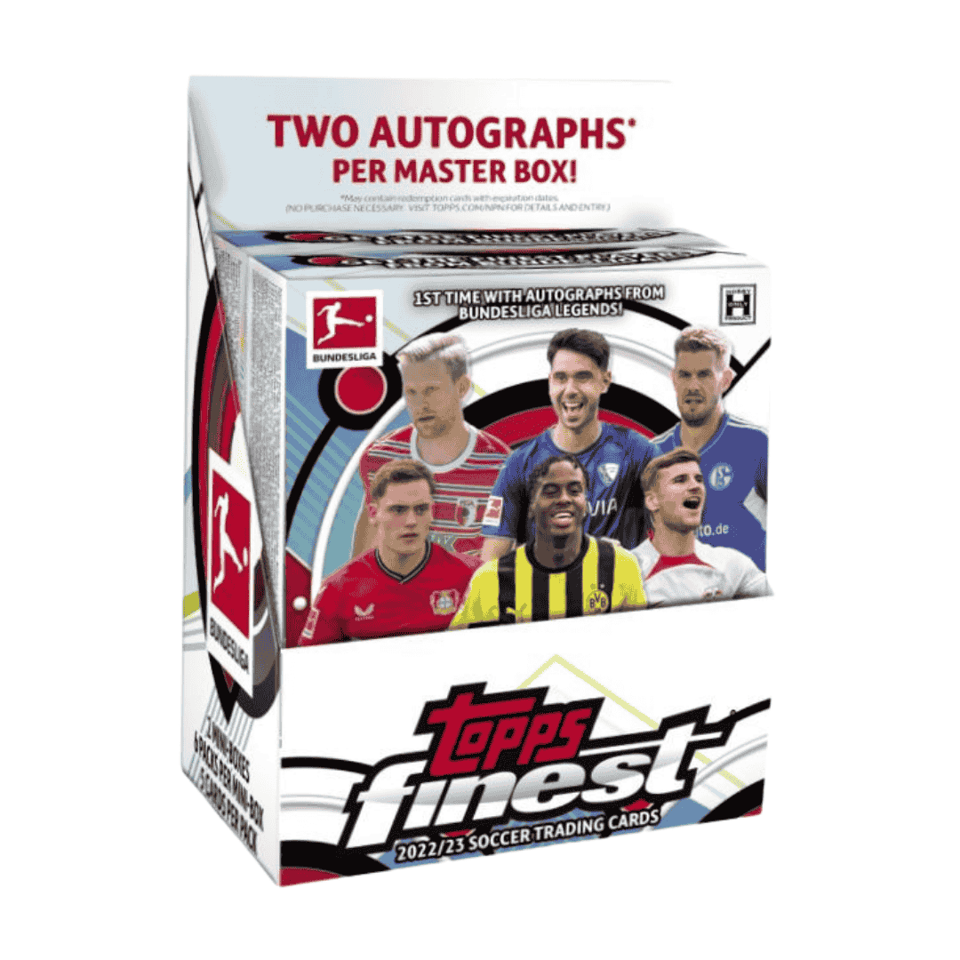 2022-23 Topps Finest Bundesliga Soccer Hobby Box