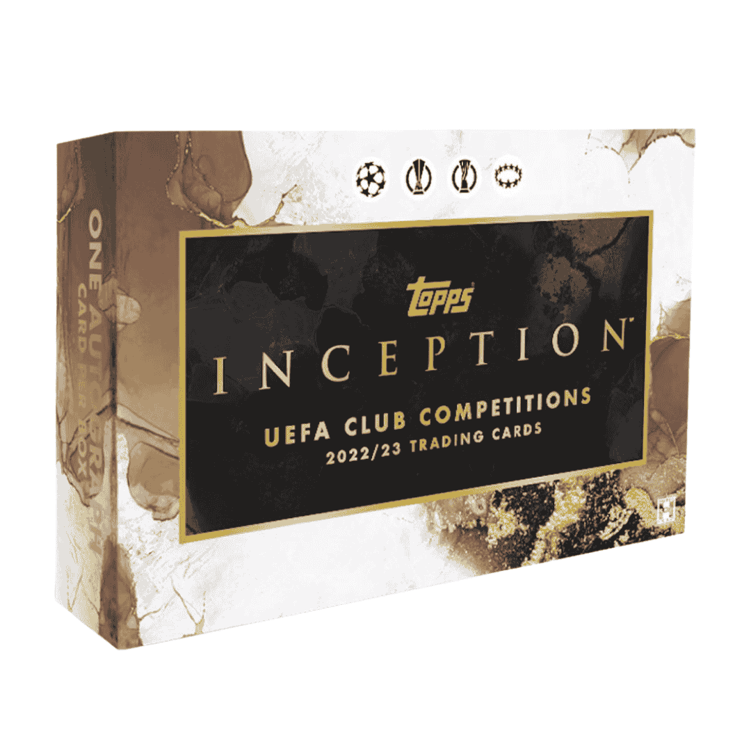 2022-23 Topps UEFA Club Competitions Inception Soccer Hobby Box
