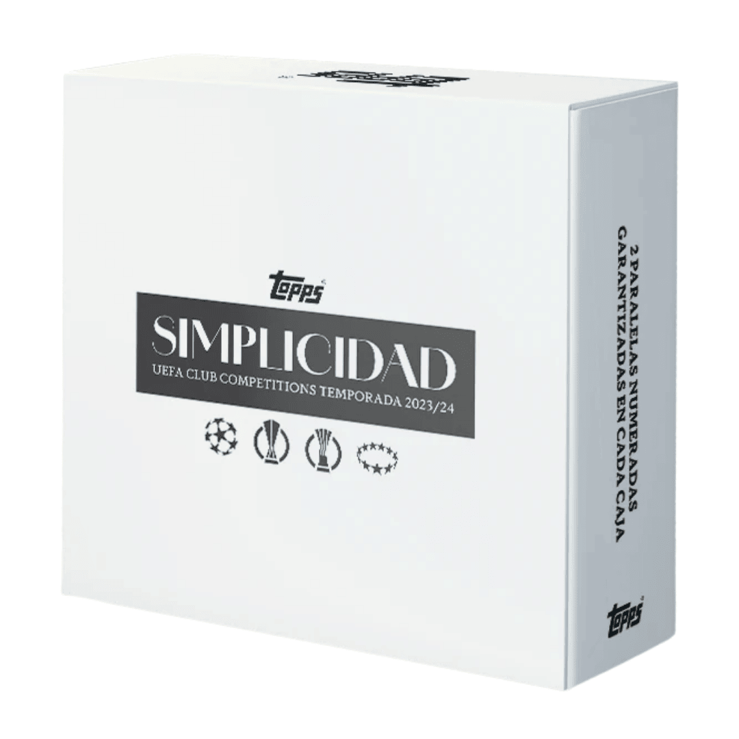 2022-23 Topps UEFA Club Competitions Simplicidad Soccer Box