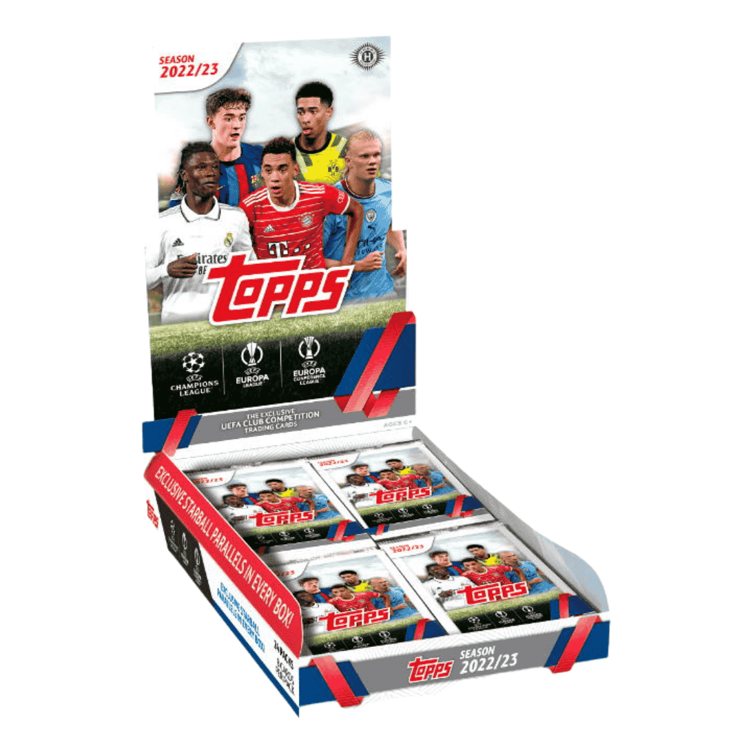 2022-23 Topps UEFA Club Competitions Soccer Hobby Box