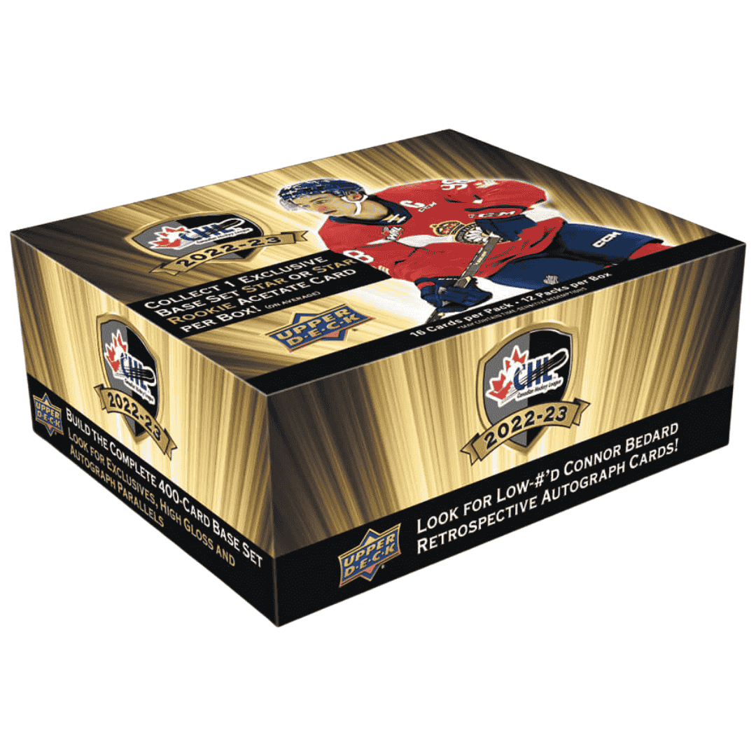 2022-23 Upper Deck CHL Hockey Hobby Box