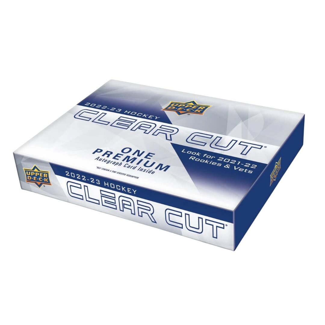 2022-23 Upper Deck Clear Cut Hockey Hobby Box