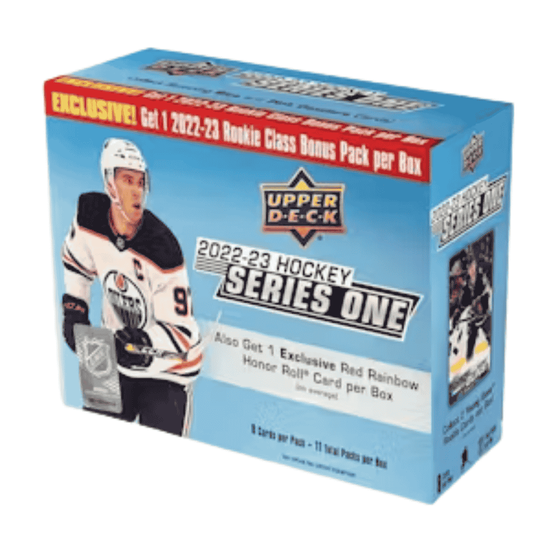 2022-23 Upper Deck Series 1 Hockey Mega Box (Rookie Class Bonus Pack!)
