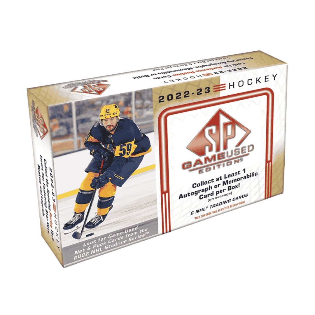 2022-23 Upper Deck SP Game Used Hockey Hobby Box