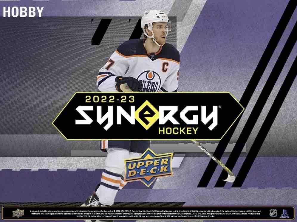 2022-23 Upper Deck Synergy Hockey Hobby Pack