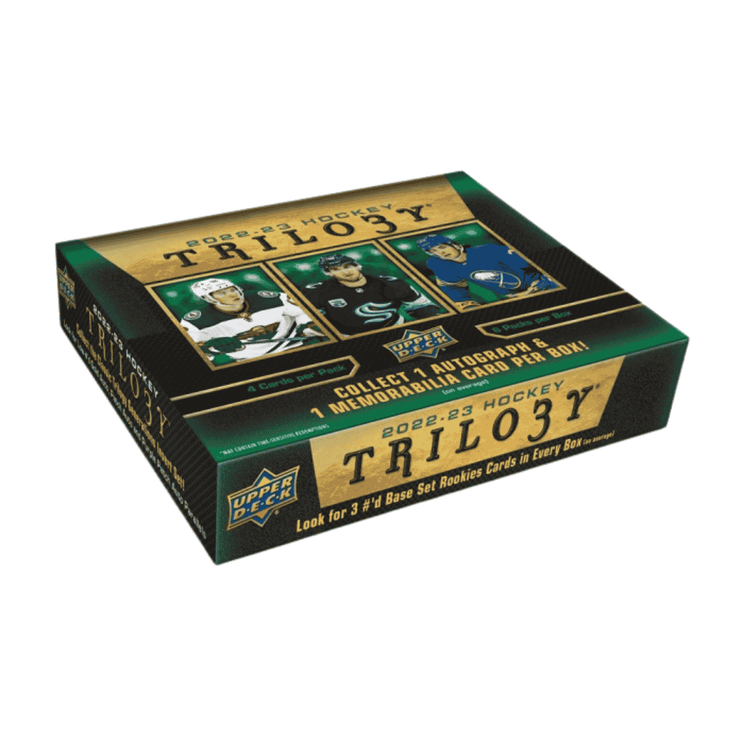 2022-23 Upper Deck Trilogy Hockey Hobby Box