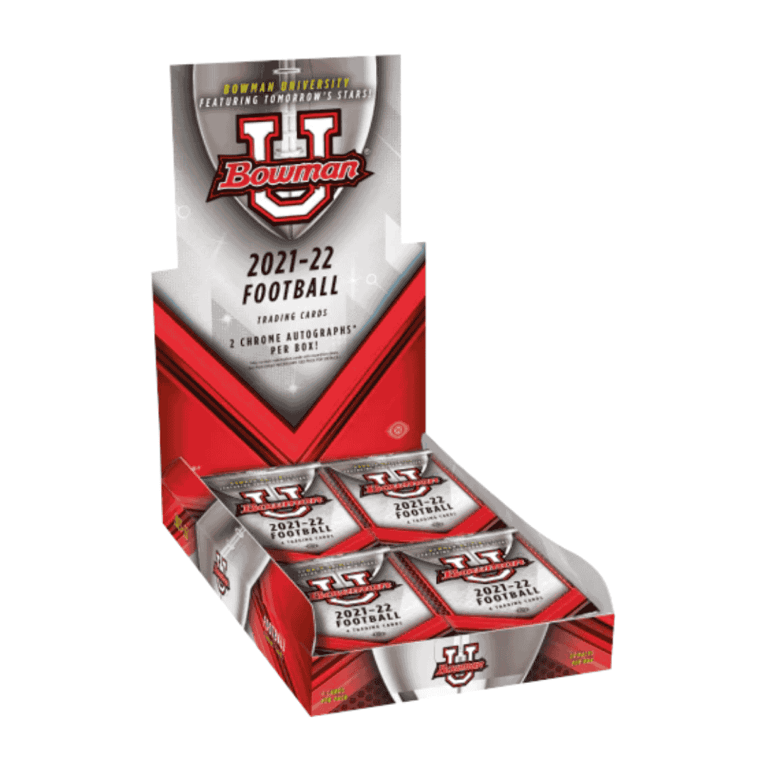 2022 Bowman University Football Hobby Box