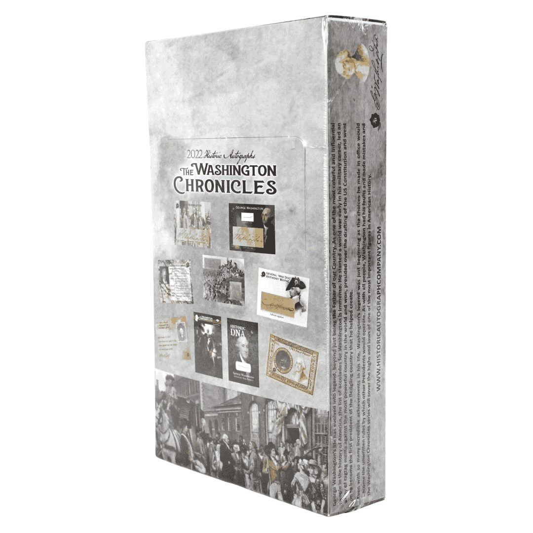2022 Historic Autographs The Washington Chronicles Hobby Box