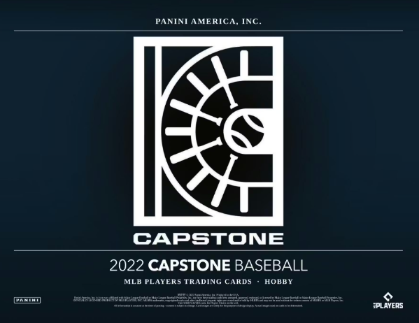 2022 Panini Capstone Baseball 1st Off The Line Hobby 16-Box Case