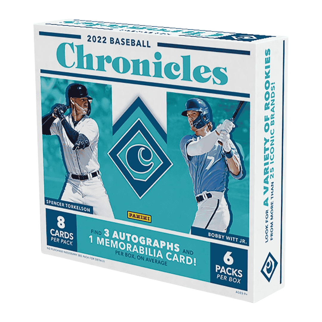 2022 Panini Chronicles Baseball Hobby Box