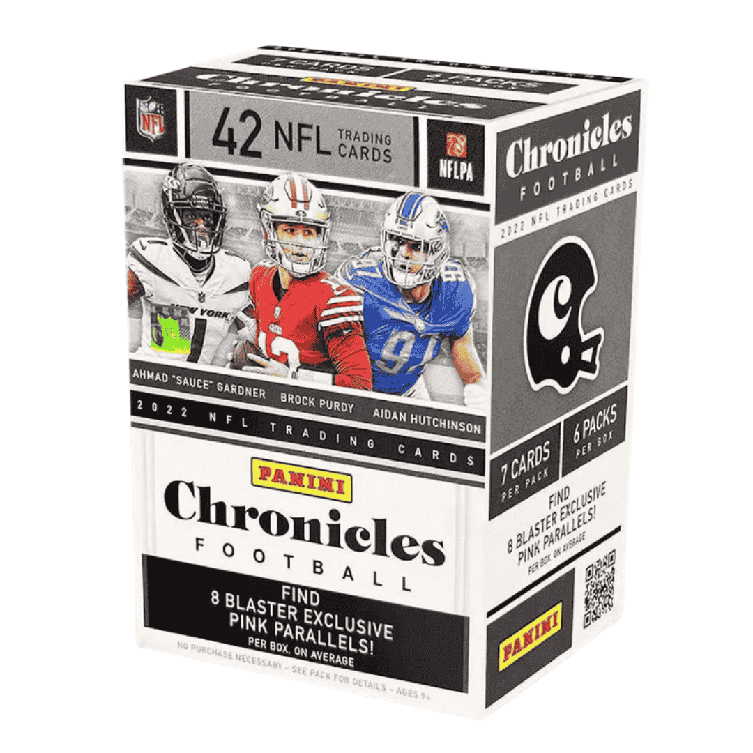 2022 Panini Chronicles Football Blaster Box (Pink Parallels!)