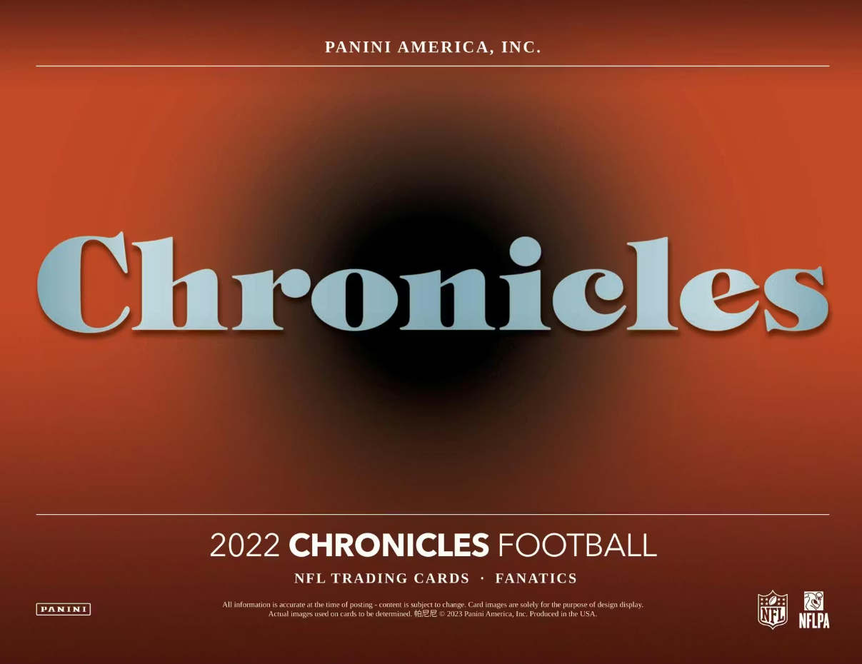 2022 Panini Chronicles Football Mega Box (Orange Parallels!)