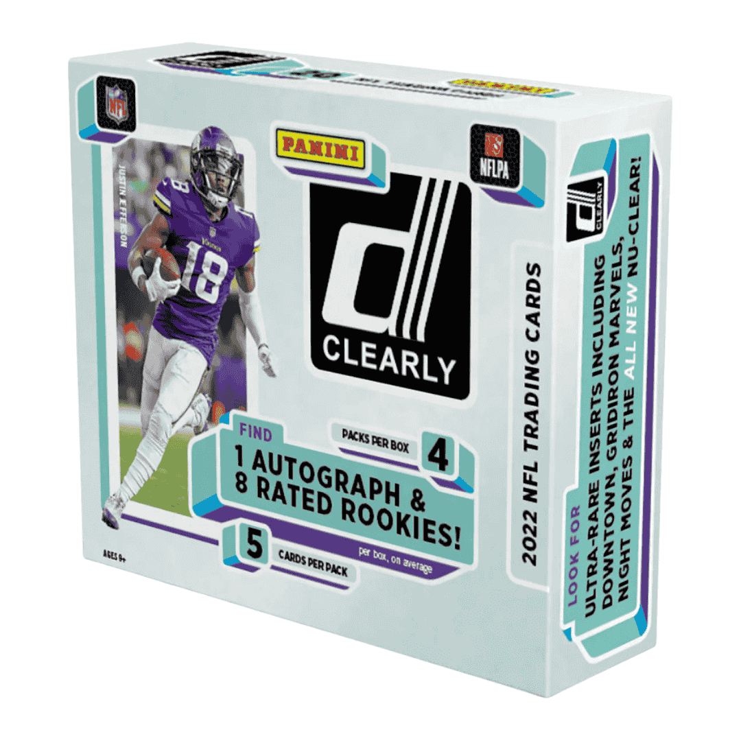 2022 Panini Clearly Donruss Football Hobby Box