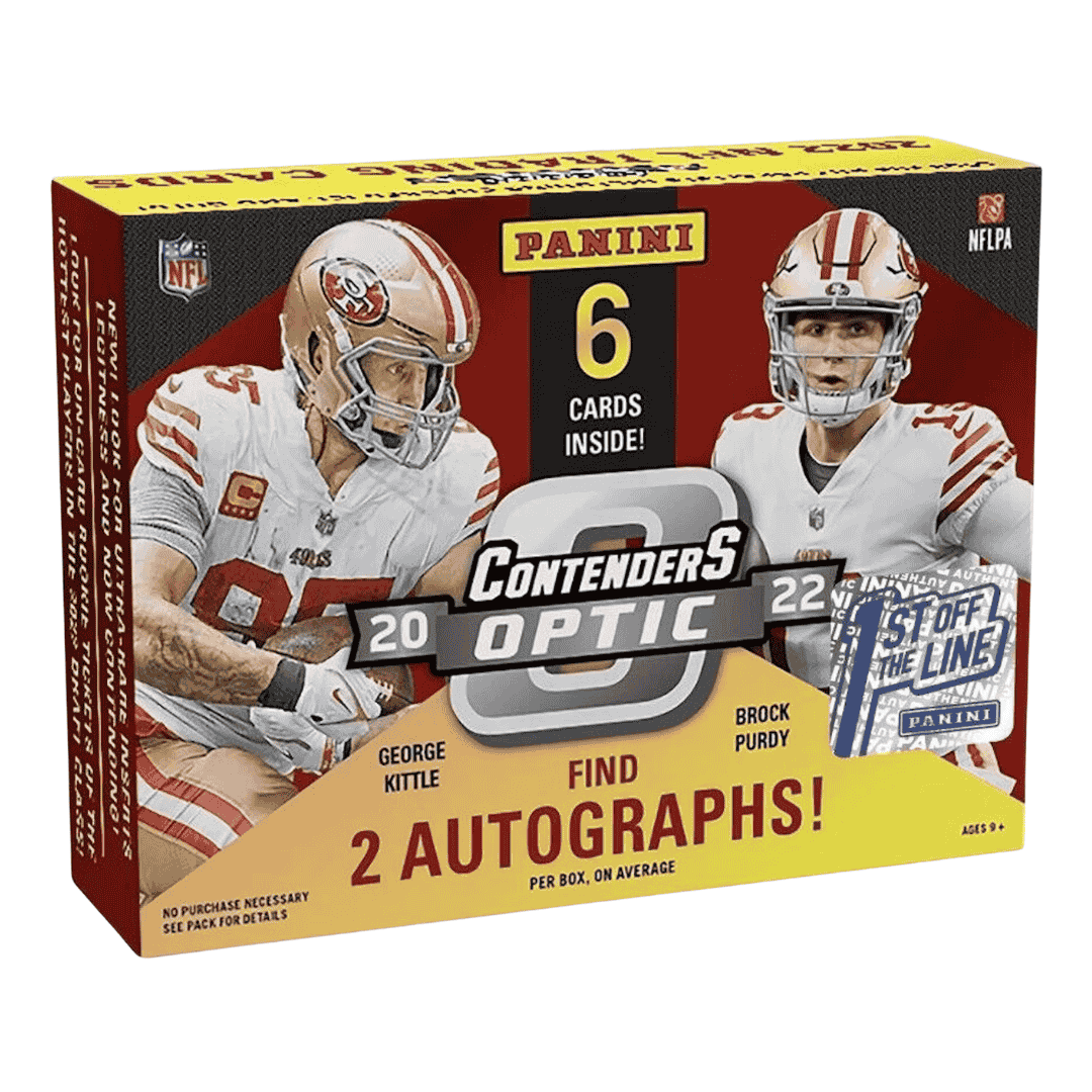 2022 Panini Contenders Optic Football 1st Off The Line FOTL Hobby Box