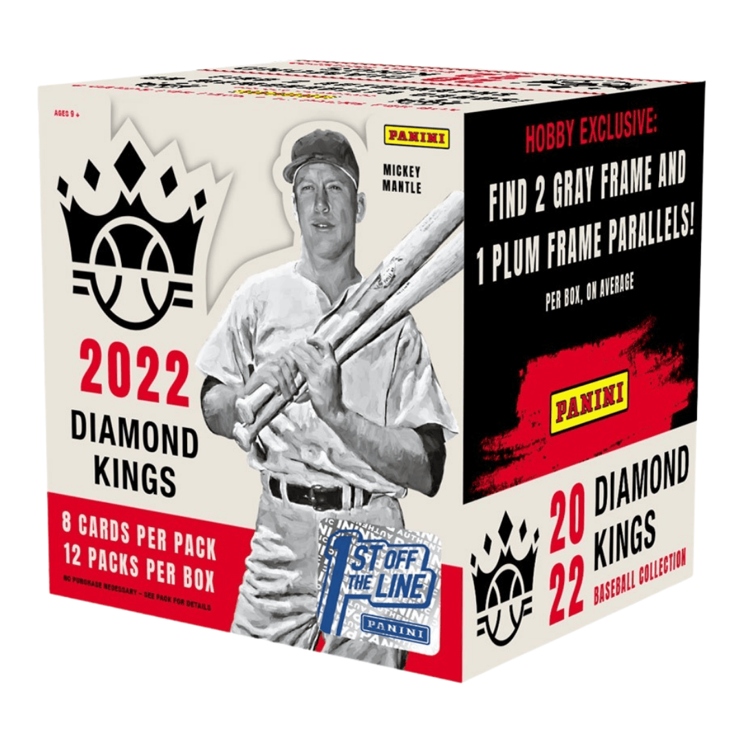 2022 Panini Donruss Diamond Kings Baseball 1st Off The Line Hobby Box