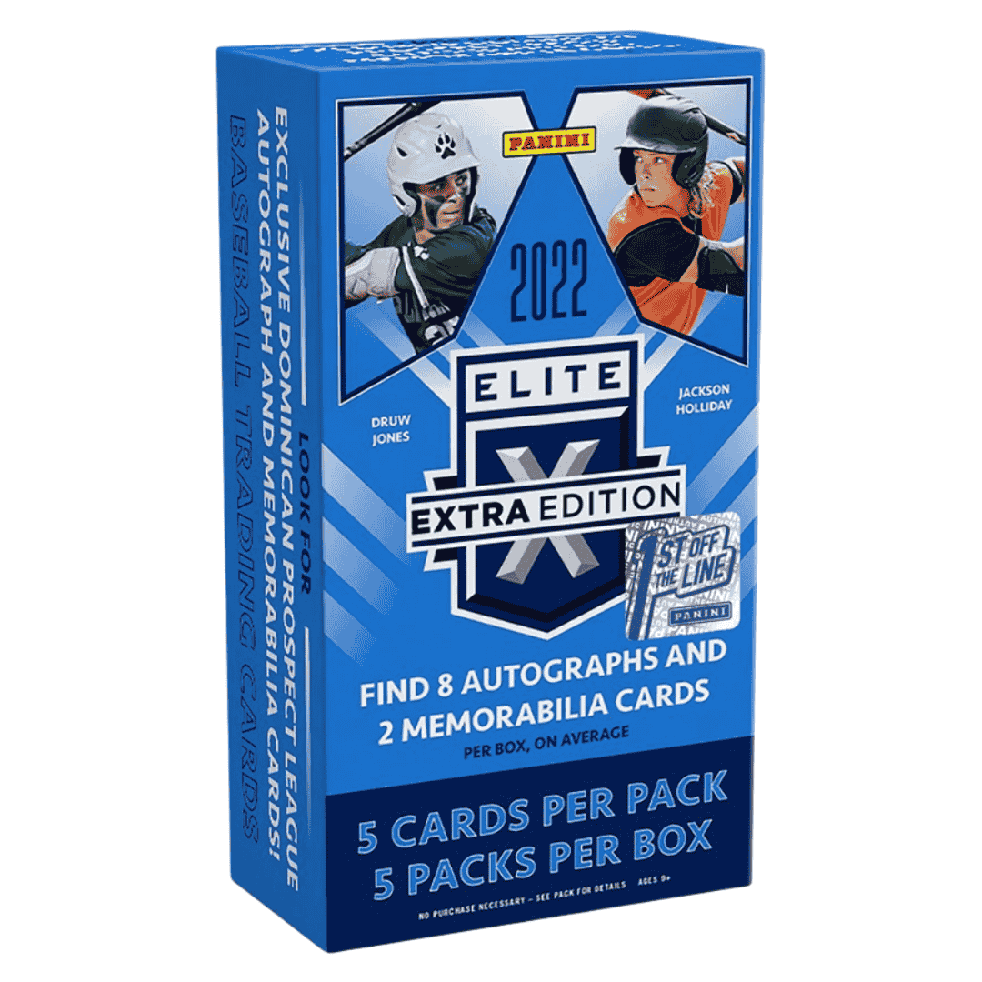 2022 Panini Elite Extra Edition Baseball 1st Off The Line Hobby Box