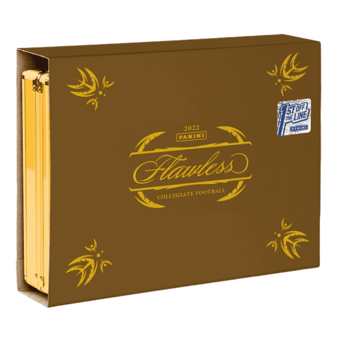 2022 Panini Flawless Collegiate Football 1st Off The Line FOTL Hobby Box