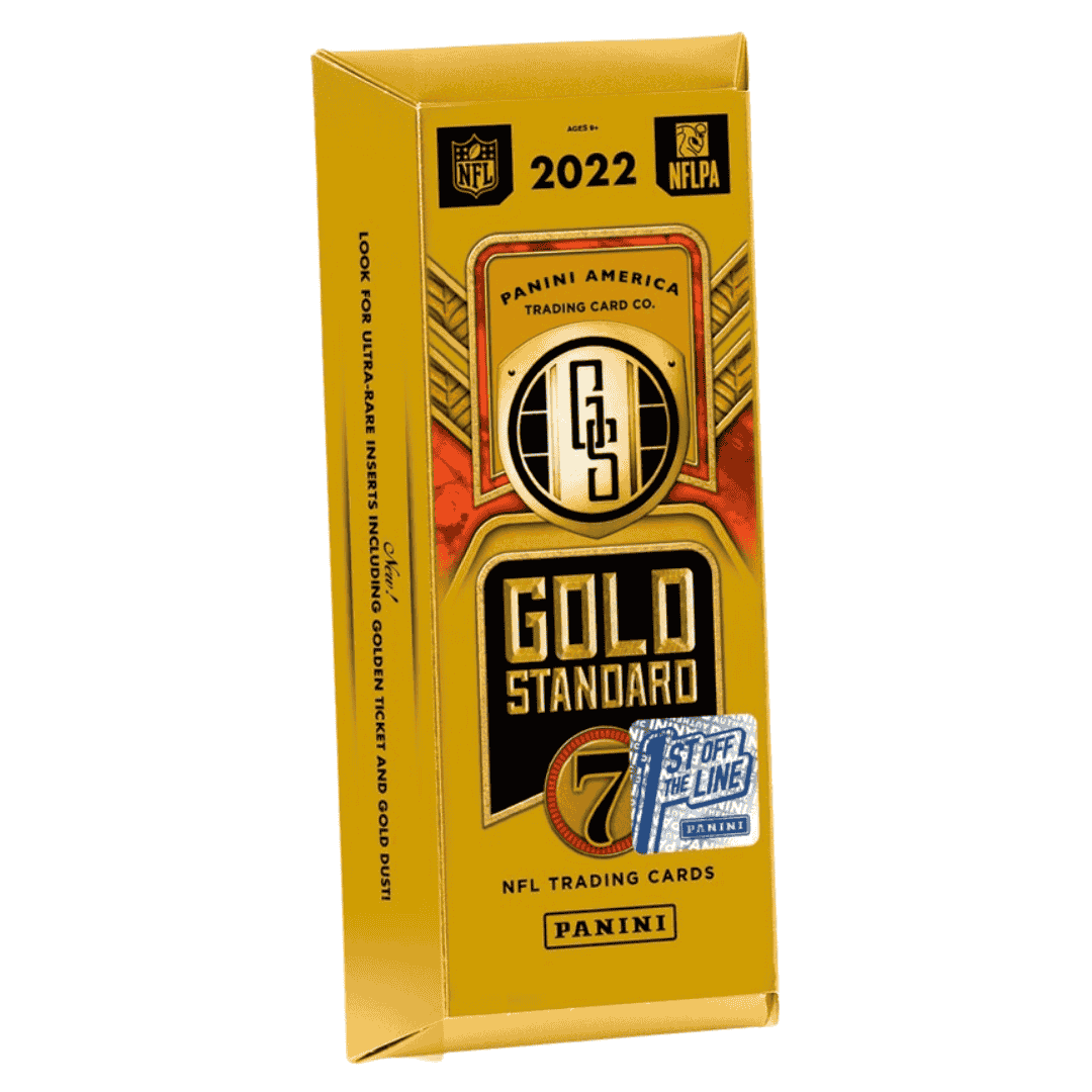 2022 Panini Gold Standard Football Hobby Box - 1st Off The Line